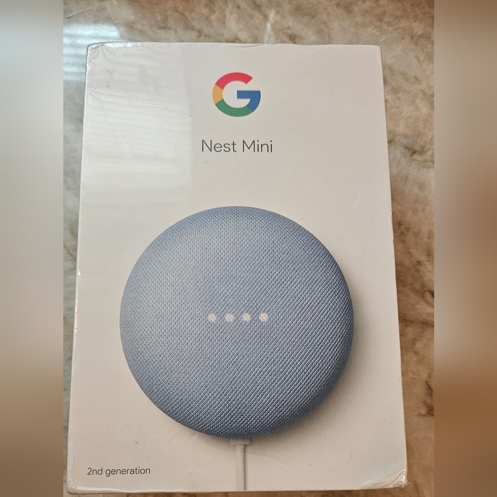 Google Nest Mini 2nd Generation blue